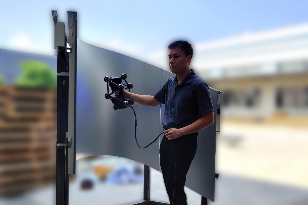 HyperScan應用于大型幕墻預制構(gòu)件的3D建模和檢測